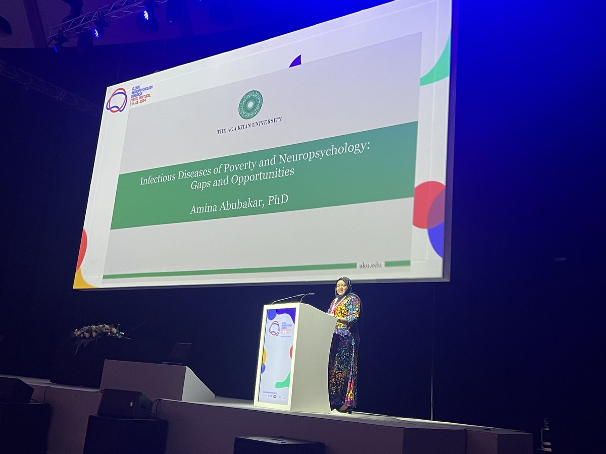 INSneuro's tweet photo. Prof. Abubakar highlights the shortage of trained psychologists, assessment tools, and lack of awareness on the role of psychologists in Africa #INS2024inPorto #GNC2024 https://t.co/5RbWoU4woL