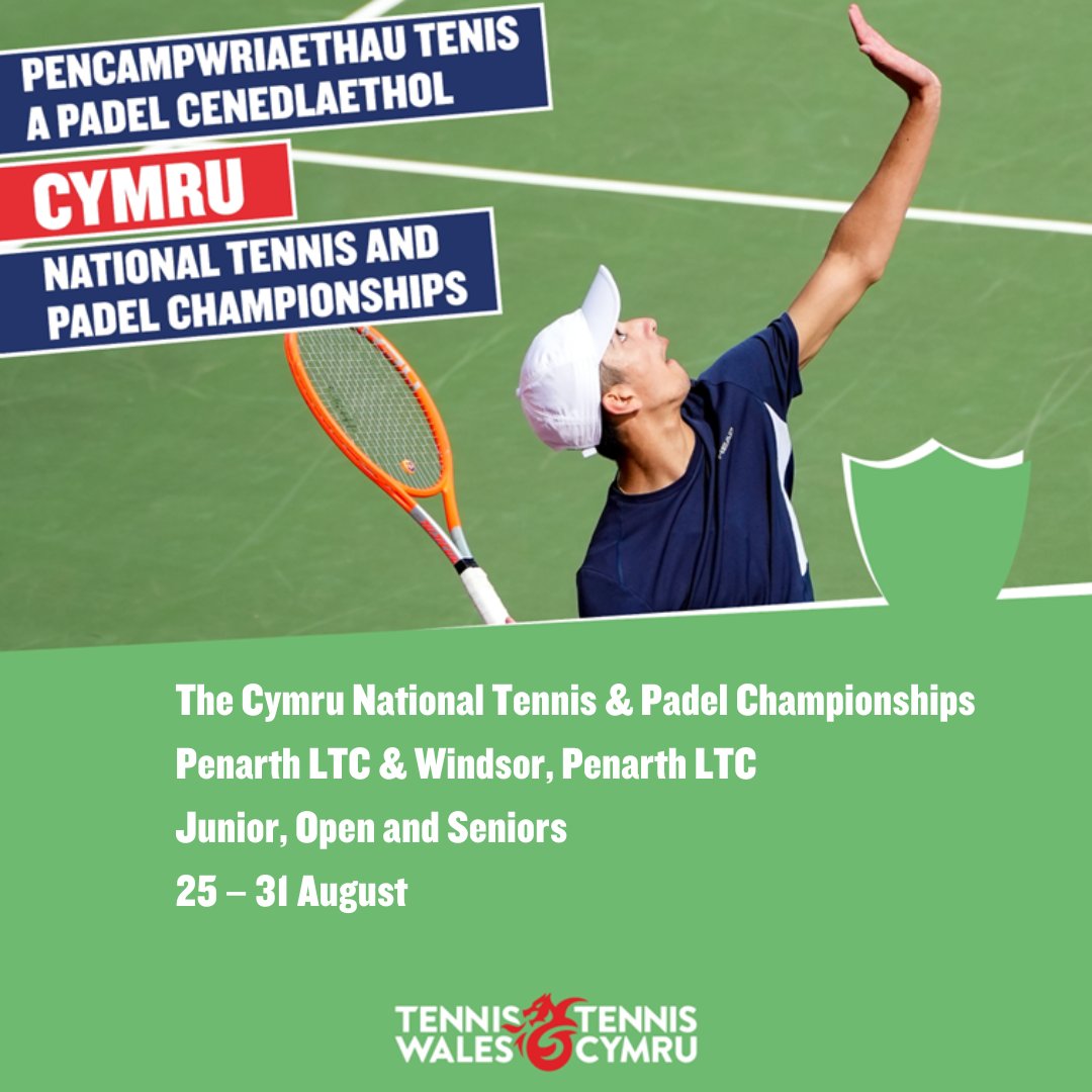 The Cymru National Tennis and Padel Championships in late August is also a huge one to look forward to at <a href="/penarthwindsor/">Penarth Windsor LTC</a> <a href="/penarthltc/">Penarth LTC</a>!

👀Look out for entry details next week!

#padel #tennis