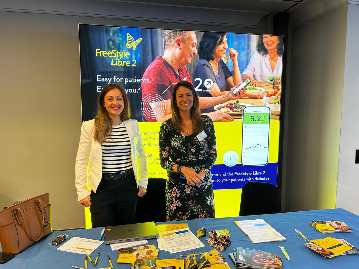 Day 2 of the CGM Roadshow!🤩

We're in Walsall today and our speaker line up for today is: <a href="/sudown/">Su Down</a> <a href="/JaneDiggle1/">Jane Diggle</a> <a href="/gadgetgus/">Iain Gus Cranston</a> <a href="/DocJeeves/">Rajeev Raghavan - Times are a changing</a> ✨

With thanks to <a href="/FreeStyleDiabet/">Libre</a> for sponsoring!💙

#Diabetes #Roadshow #CGM #NHS #T1D #Walsall