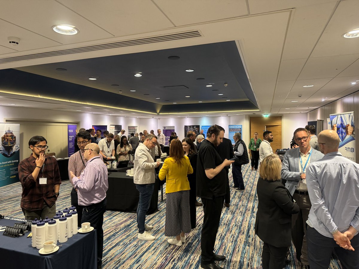 The South Yorkshire International Trade Conference is taking a short 
break from the speakers to indulge in the refreshment here at 
<a href="/OecSheffield/">OECSheffield</a> and to grow connection with other business of the region 
#SYITC24