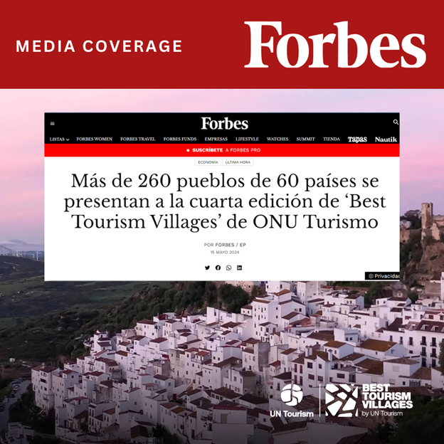 Thrilled to be featured in <a href="/Forbes/">Forbes</a> highlighting our mission for sustainable tourism and celebrating cultural heritage of <a href="/UNWTO/">UN Tourism</a> #BestTourismVillages
Read here
forbes.es/economia/46171… 
<a href="/ZoritsaUrosevic/">Zoritsa Urosevic</a> <a href="/scarvao1/">scarvao</a> <a href="/BTV_UNWTO/">Best Tourism Villages by UN Tourism</a>