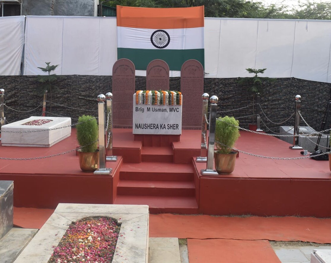 Remembering Brave Soldier "Naushera Ka Sher" A Real Veer Of Bharat Brigadier Mohammad Usman On His Martyrdom Day. 

He Will Always Remember For His Supreme Sacrifice To Nation.