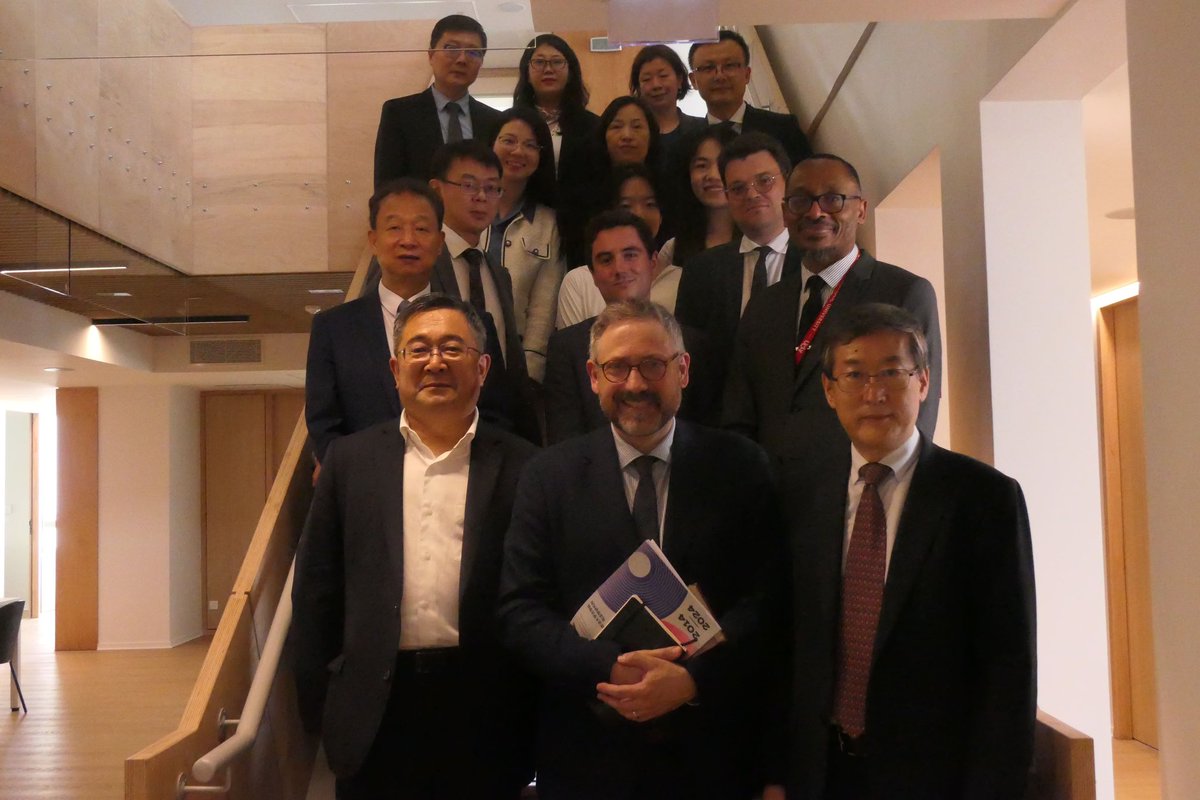 LouisTshibende's tweet photo. In the frame of the 60th anniversary of the France-China diplomatic relations, we had the pleasure to host a delegation of 10 academics and 2 PhD students from 6 top Chinese Law schools. https://t.co/luujrSPiEo