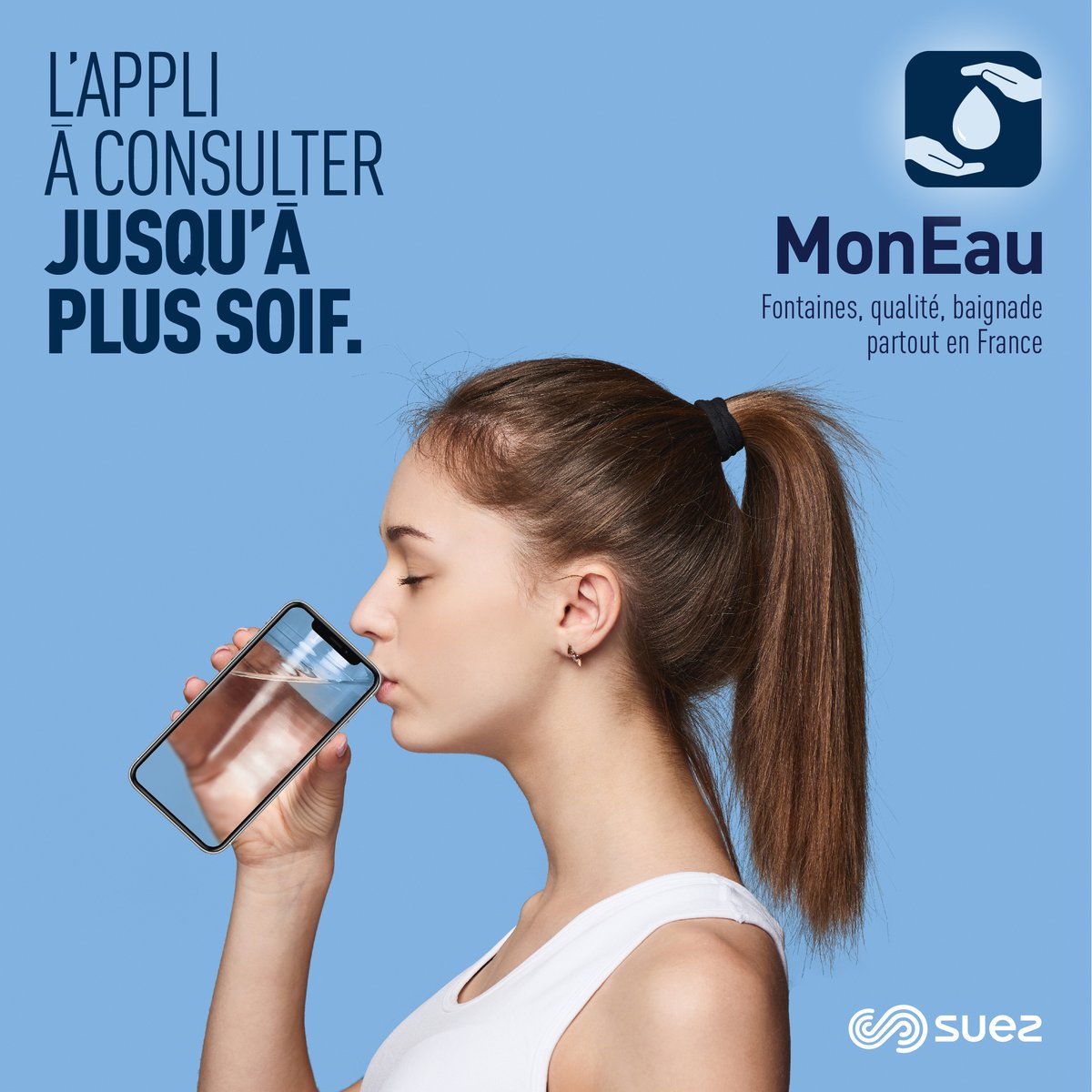 Une petite soif et votre gourde est à sec ? L'appli MonEau géolocalise les fontaines et points d'eau potable autour de vous 💧 !

A télécharger ici :
Google Play : play.google.com/store/apps/det…
Apple store : apps.apple.com/fr/app/moneau/…