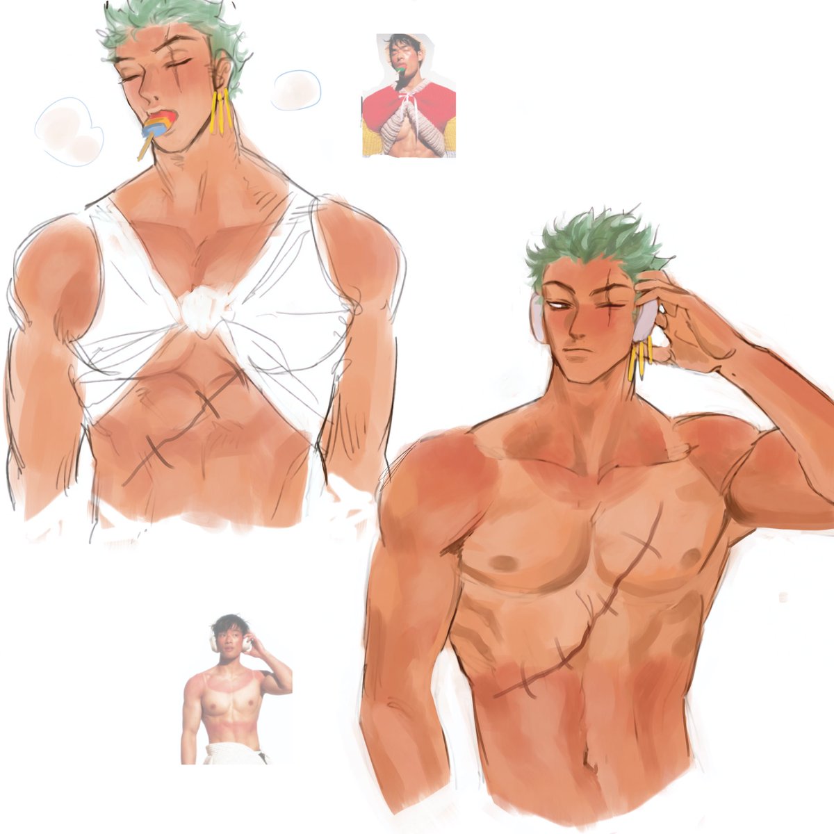 First time drawing him hes actually my crush #ONEPIECE