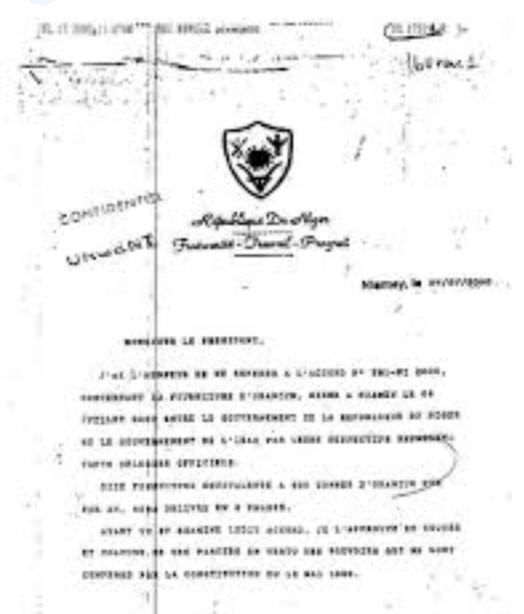 XKunmit's tweet photo. #NigerGate
" En 2002, avant l'entrée en guerre des États-Unis en Irak, Georges Bush avait accusé Saddam Hussein d'acheter de l'uranium au Niger. Il s'est avéré que les preuves présentées avaient été fabriquées par les services secrets italiens pour le compte de la CIA." https://t.co/clsfYisQ7N