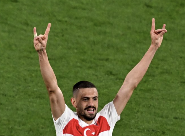 UEFA investigating Turkish player Merih Demiral after he flashed the fascist, racist, ultranationalist Grey Wolves sign