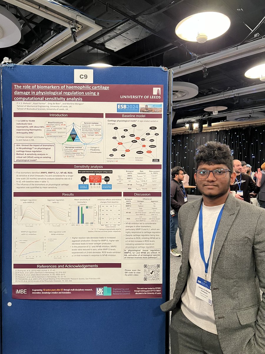 Great iMBE posters at #ESB2024 from <a href="/meggstravel/">Meg</a> <a href="/P_V_S_Mahesh/">PVS Mahesh</a> and Callum