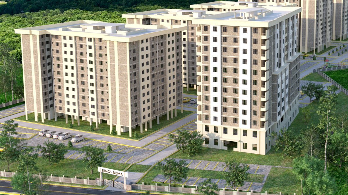 AFFORDABLE HOUSING RUIRU, KIAMBU

Kings Boma Estate, Ruiru! 🏡
Modern apartments starting from Ksh 1.25m.
Completion: July 2025. 

Amenities: secured boundary, borehole, kids play area, and more.

Expose!!!

Book at bomayangu.go.ke