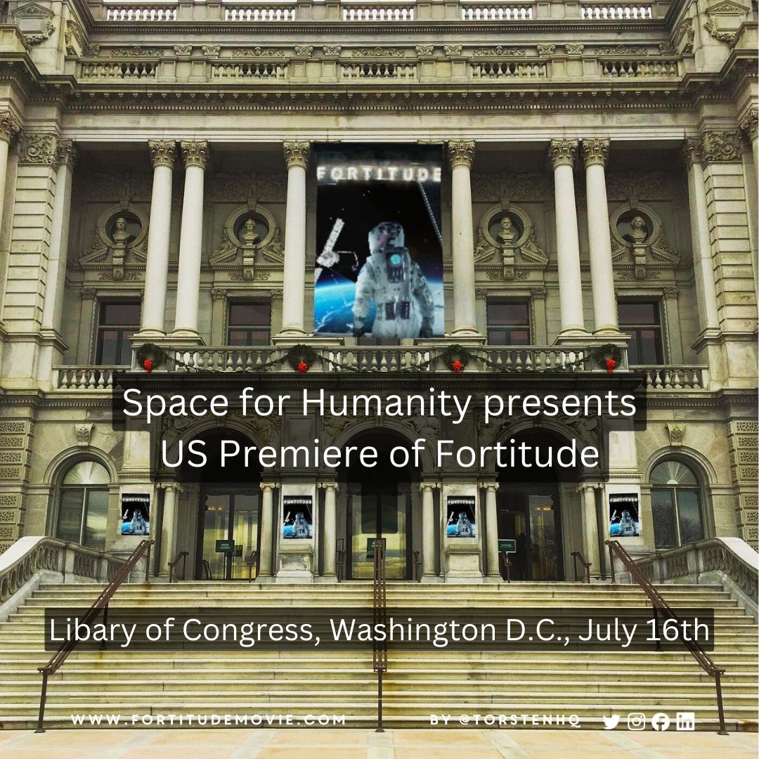 Proud to Announce the US Premiere of <a href="/TorstenHQ/">Torsten Hoffmann Filmmaker @TorstenHQ</a>'s brand new film brought to you by <a href="/SpaceHumanity/">Space for Humanity</a> inside the Library of Congress in Washington on July 16th          1/2