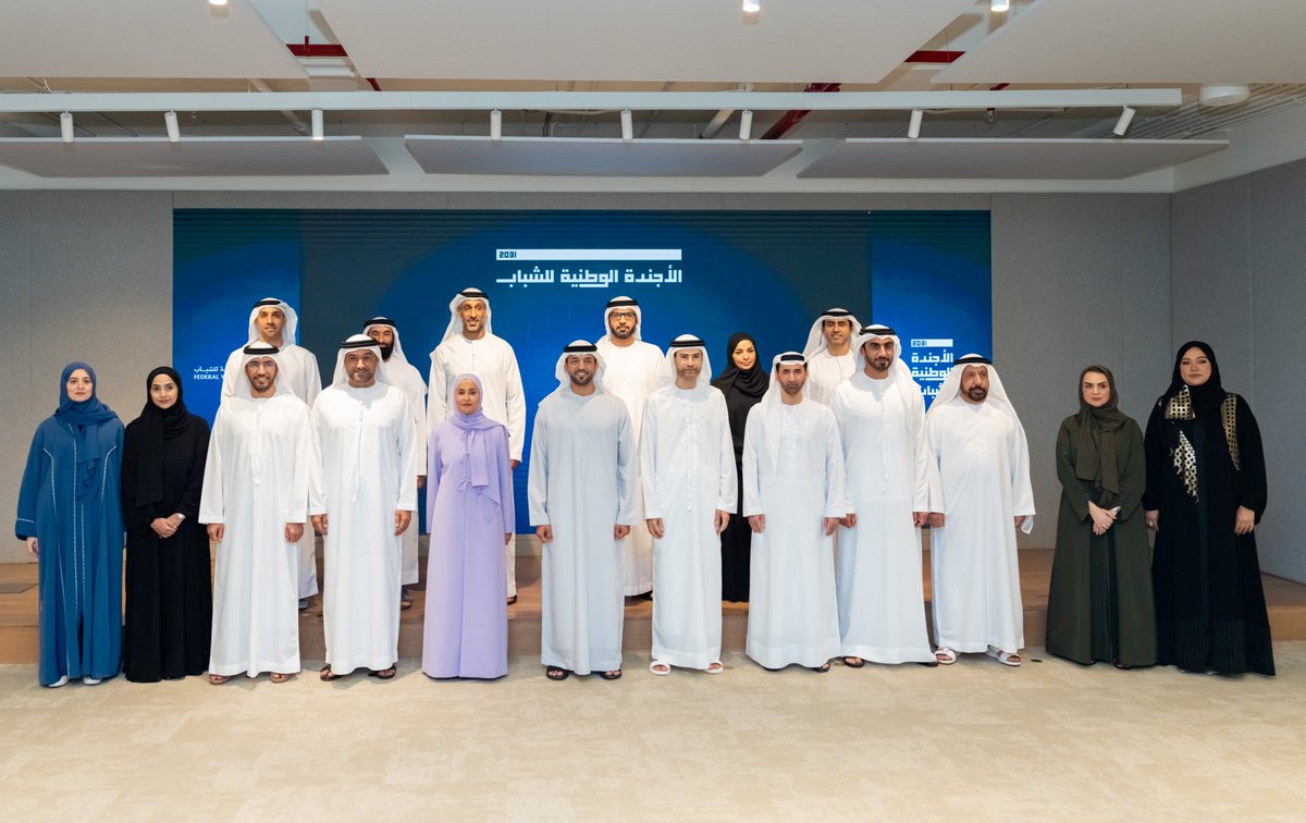 UAEmediaoffice's tweet photo. المؤسسة الاتحادية للشباب تطلق «الأجندة الوطنية للشباب 2031»، والتي تتضمن المرحلة الأولى منها 12 مبادرة وبرنامجاً ومشروعاً يتم تنفيذها بين عامي 2024 و2026، ضمن 5 مسارات تشمل الاقتصاد، والمجتمع والقيم، والقدوة، والمهارات والتعليم، وجودة الحياة. https://t.co/WJJmsTycTE