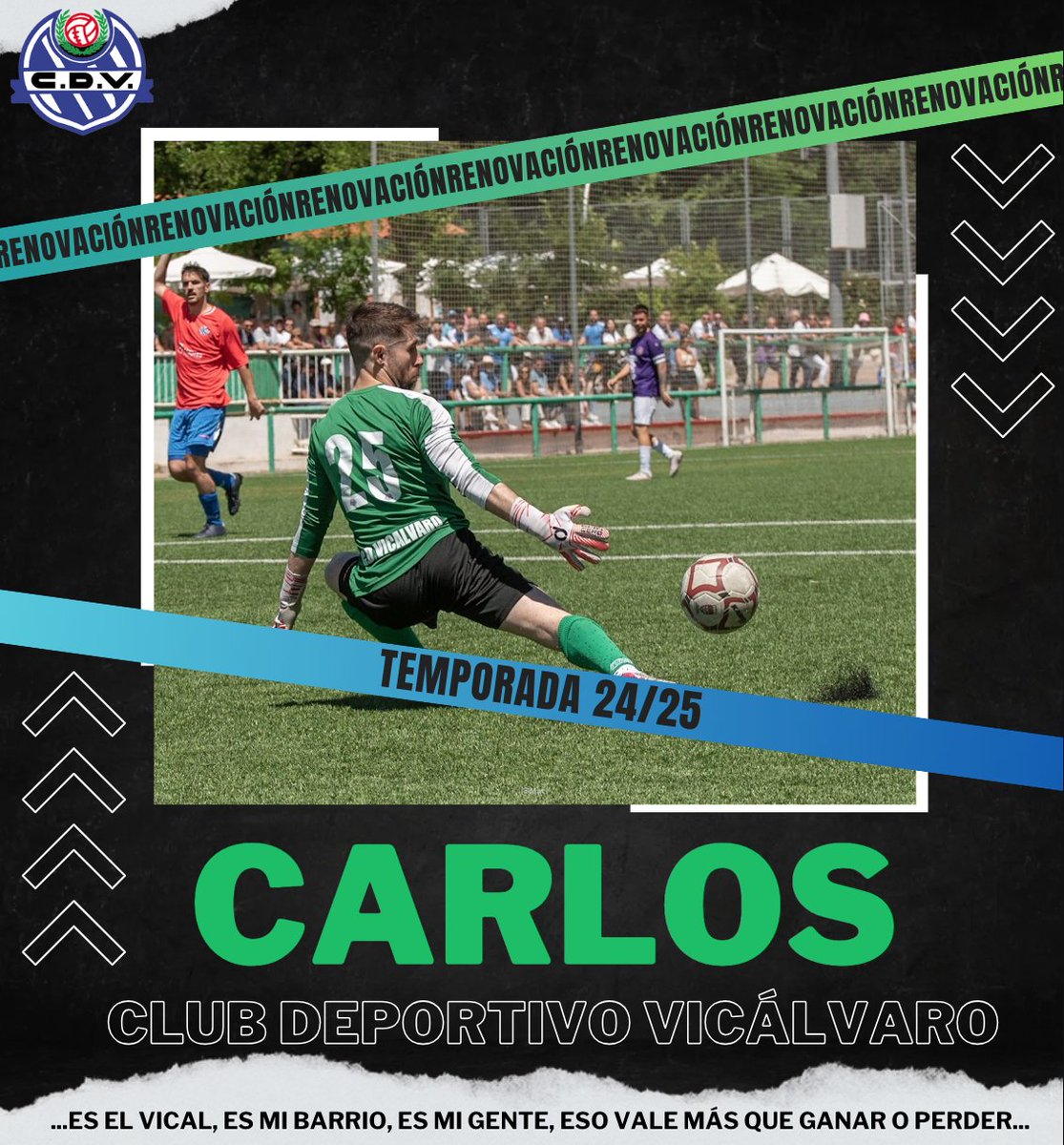 RENOVACIÓN 🔄✅

Belli🏰
<a href="/AlbertoBueno22/">Alberto Bueno</a>🚀
<a href="/sergio23b/">Barrera</a>⛏️
<a href="/carlosgm_1/">Carlos García Martín</a>🥊⚽️

Alvarito, Alberto Bueno, Barrera y Carlos continuan una temporada más de azul!!  

Gracias por por seguir unidos a este club y a por la 24/25.  

#ADNVicálvaro💙🍍⚽️