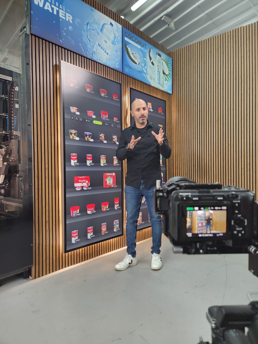 xpand_today's tweet photo. 🌟 Had an amazing day at the office today with a photoshoot of our Autonomous Store!
📸 Excited to share a sneak peek of what’s coming.
Stay tuned for more!

#Innovation #RetailTech #1MRobotics https://t.co/4T1Hl4VoJW