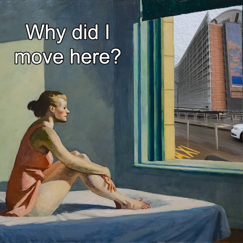 Summer in Brussels is brutal sometimes...