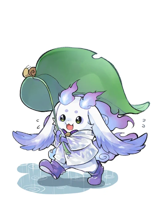 ちょまちゃん…梅雨の時期はぼわぼわになるのかな #るんるんびじちかん