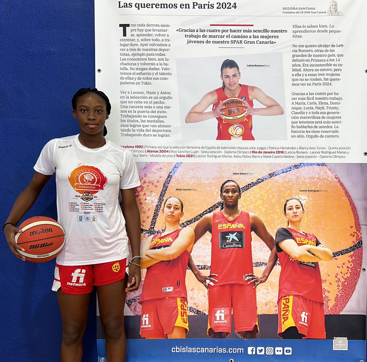 funpoderosas's tweet image. El Programa ‘Dame Alas’ de la Fundación Poderosas tiene incluida a la baloncestista Trinity Ezeanatogu en su plan de formación. Sin duda, una buena noticia su inclusión en la lista para el Europeo U16 que se disputará en Hungría. Toda la información, aquí: cbislascanarias.com/es/noticias/45…