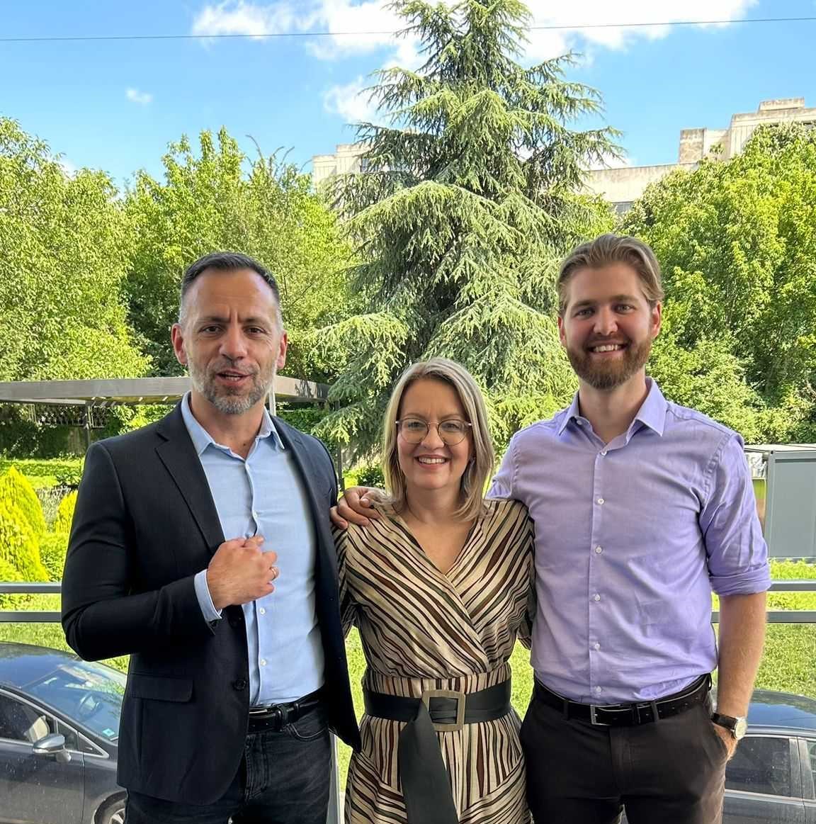 _EcoPlastiC_'s tweet photo. Just one week apart, two of our diligent students @araujeovs and @BranaPP have completed their PhD! 👏 Their work was conducted within the framework of @BioICEP_H2020 and @_EcoPlastiC_! 🥳

Congratulations to both of them! 👨‍🎓 We wish them lots of luck in their future endeavors! https://t.co/R36ZE8twzA
