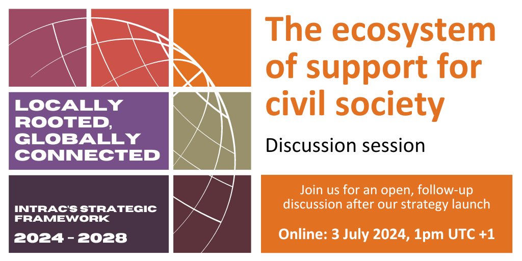 There's just a couple of hours until our discussion event on the the ecosystem of support for civil society - sign up for free via Eventbrite here: eventbrite.co.uk/e/the-ecosyste…