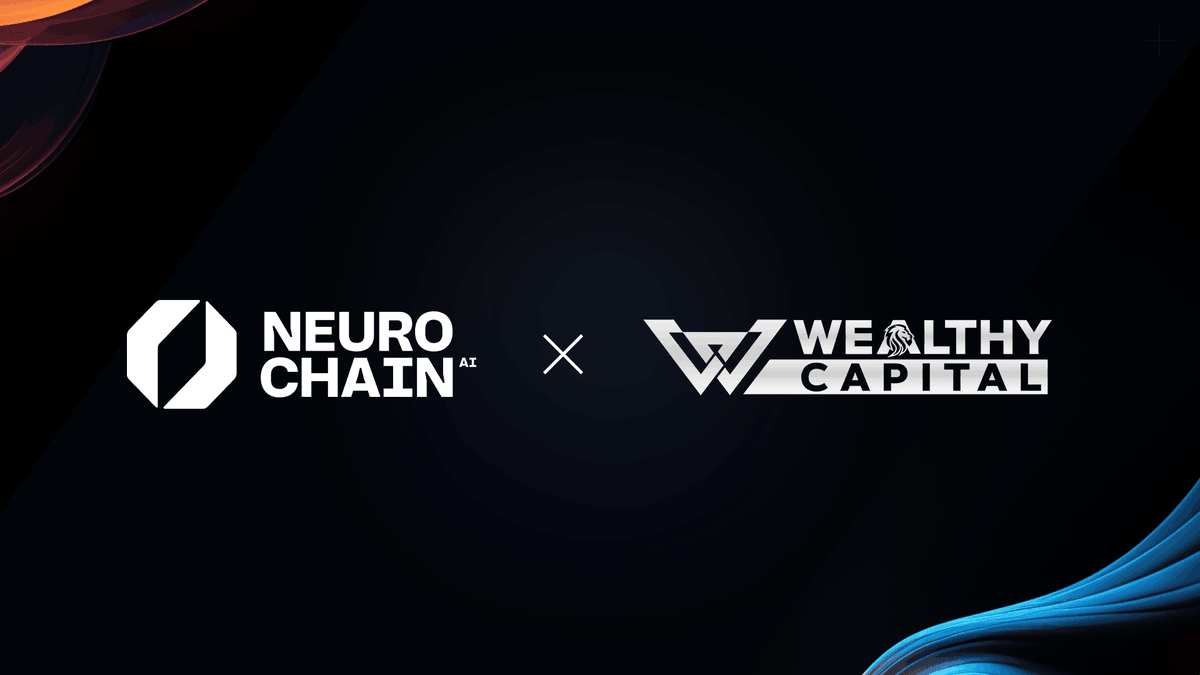 NeurochainAI's tweet photo. We are happy to announce a strategic partnership with @wealthy_capital 🎉

Wealthy Capital, backed by Wealthy Funds, supports next-gen blockchain startups globally. They provide long-term backing to exceptional teams leveraging Web3 tech for transformative impacts across diverse markets.

This partnership enhances our game in shaping the future of Web3 AI. 🚀🔥
