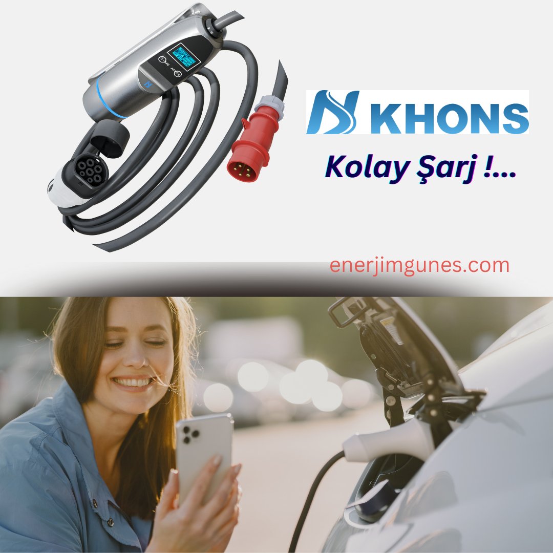 Taşınabilir Elektrikli Araç Şarj Cihazı. 2 Yıl Garanti. ‘’Khons’’
 Teknik Servis ve Destek Verilmektedir.
 
 enerjimgunes.com
 +90 535 662 9199
 
 #enerjimgüneş #tnaenerji #khons #khonstr #ElektrikliAraç #ElektrikliAraçŞarj
 #ElektrikliAraçŞarjİstasyonu