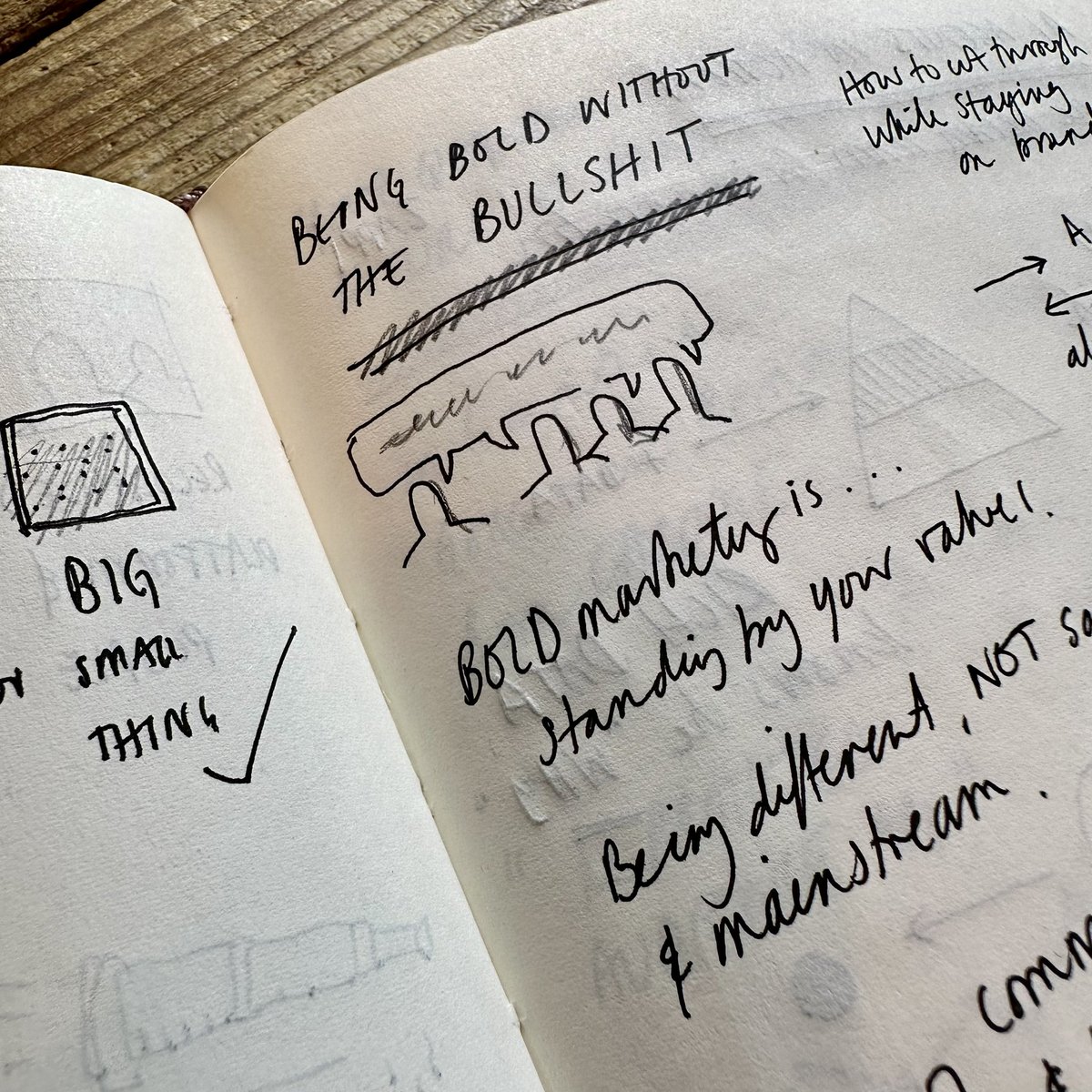 An exciting &amp; inspirational day <a href="/MADFESTLONDON/">MADFEST</a> yesterday. Head full of ideas, and sketchbook full of notes