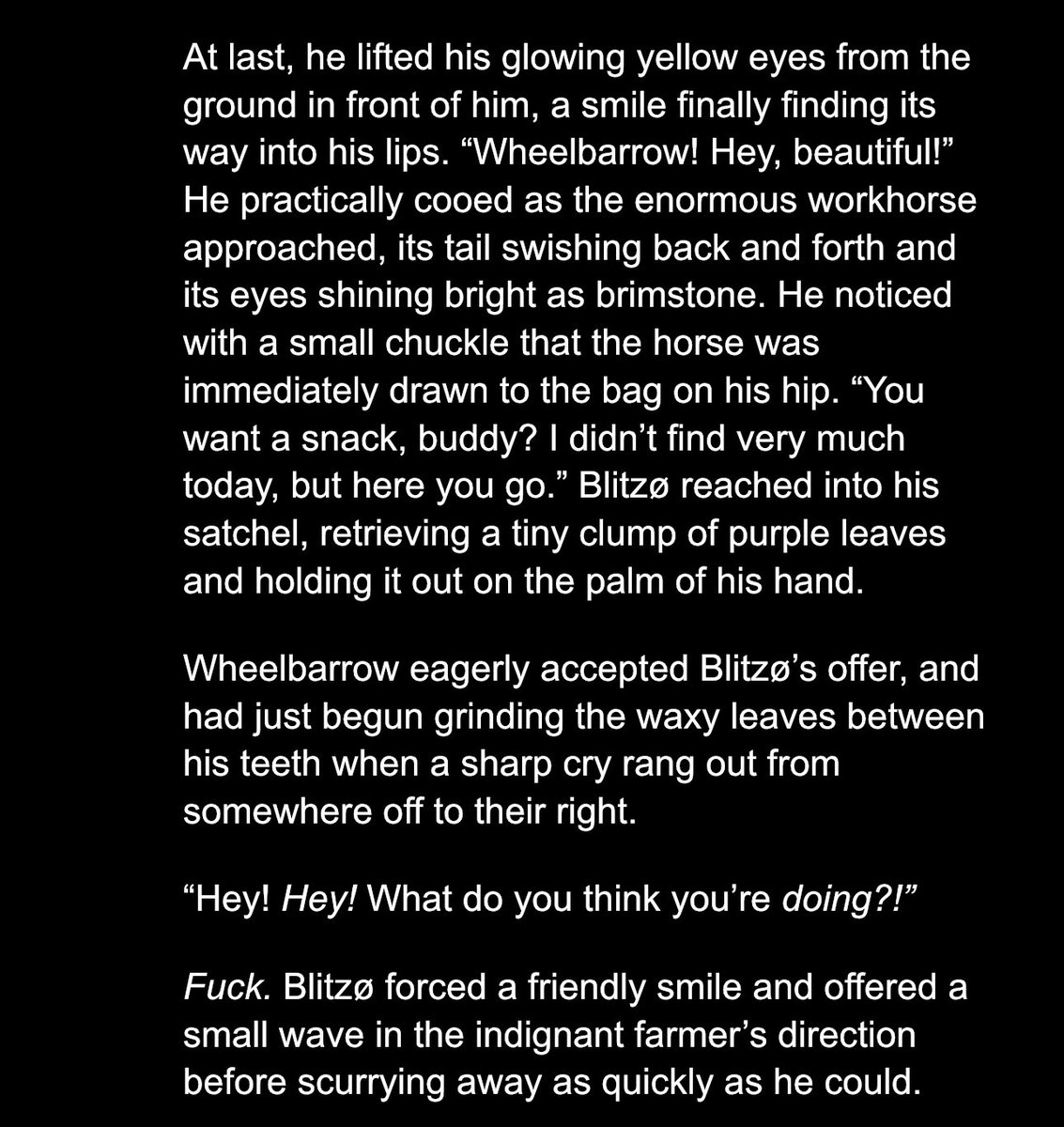 TrebleRose89's tweet image. A little preview of the first chapter of the AU Stolitz fic @StepLopp &amp;amp; I are currently working on together! I can’t wait for this 😭