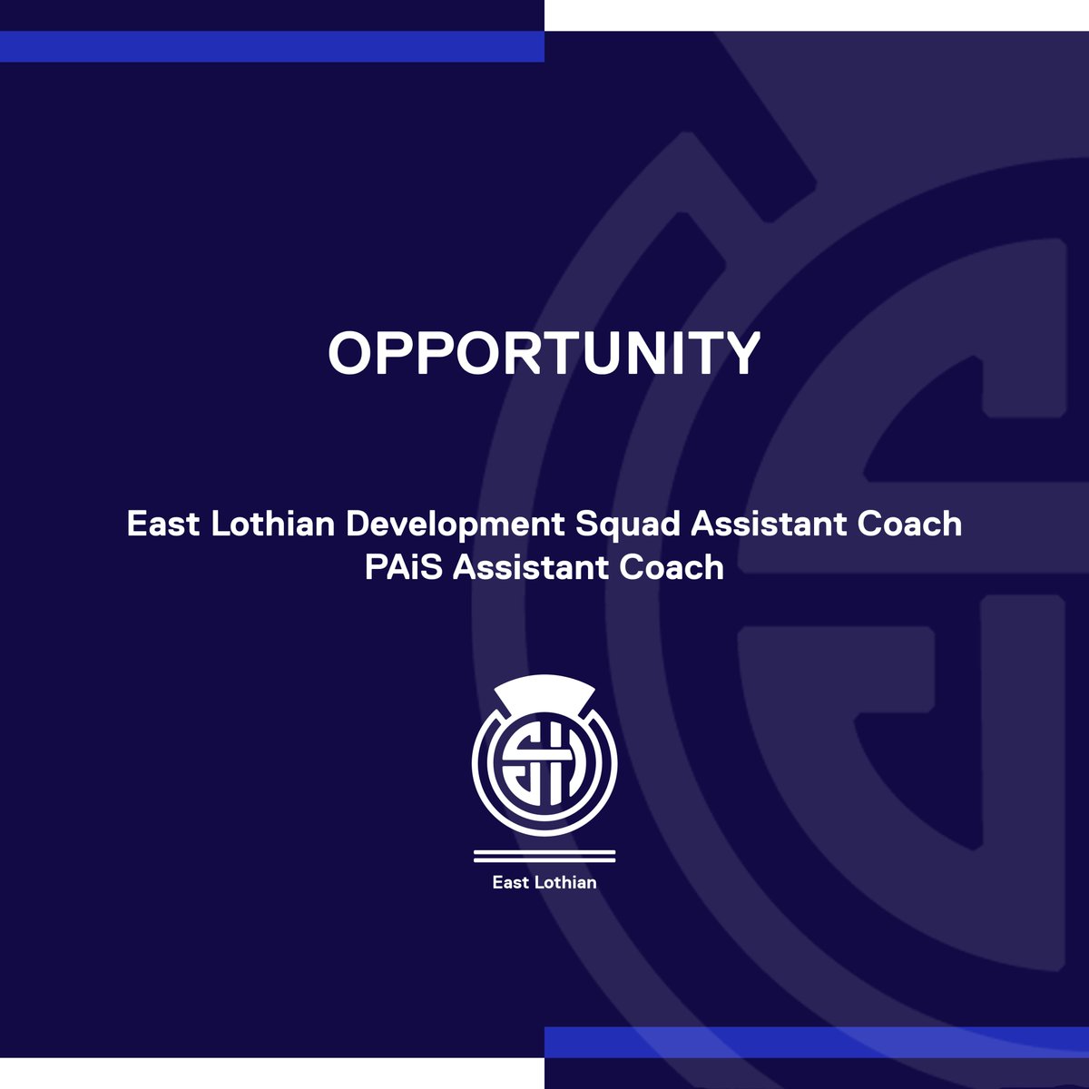 hockey_EL's tweet photo. East Lothian Hockey is on the lookout for assistant coaches to support our development and performance squads. 

Please get in touch if you are interested in coaching in the East Lothian area by e-mailing mhairi.mcgregor@scottish-hockey.org.uk. https://t.co/q0259sjikW