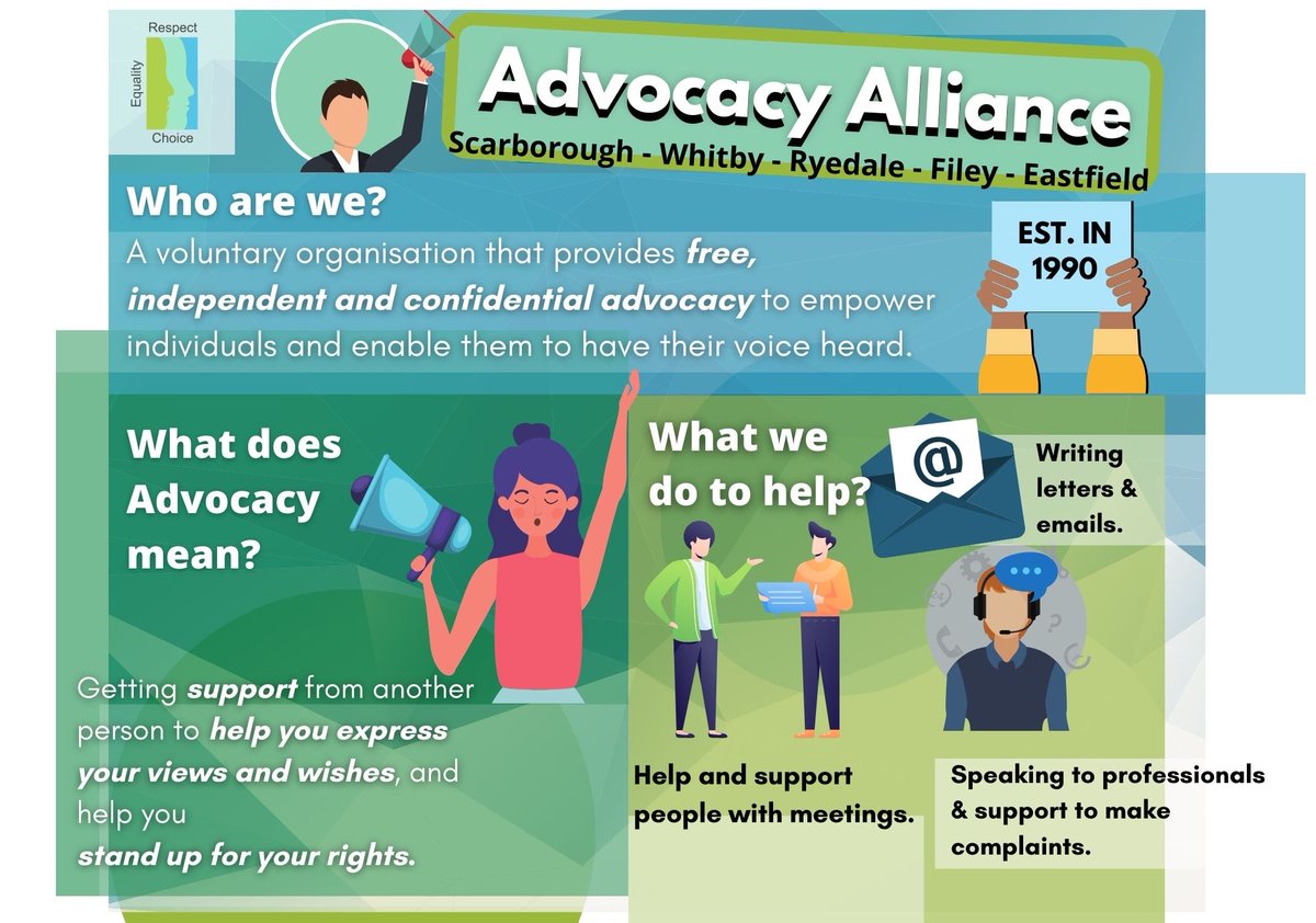 #advocacy #Scarborough #Whitby #Filey #Ryedale #Eastfield