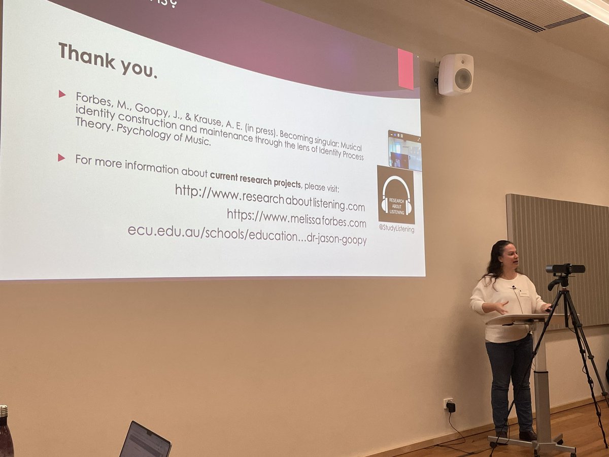 Listening to <a href="/StudyListening/">Research Listening</a> share fascinating work using IPT to explore musical identities in singing teachers <a href="/escom_12/">ESCOM12</a> <a href="/AusMusPsySoc/">AMPS</a> #AMPS2024