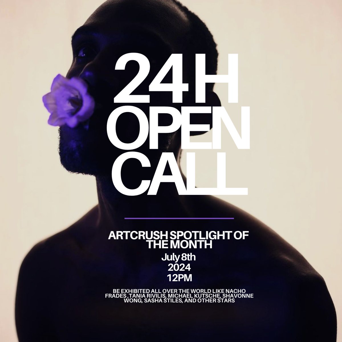 #7 Artcrush Spotlight of the Month Contest🔥 

Become the next Global Art Phenom like <a href="/al_rumart/">AL_Rum</a>, our previous Artcrush Spotlight of the month!  

🖼️Post 1 artwork  
🎫 JOIN OUR CLUB:  artcrush.gallery/?invitation=tr…… 
✍🏼Tag 2 friends  
🔁RT &amp; Follow <a href="/artcrushgallery/">Artcrush Gallery</a>

Artwork :<a href="/njaheut/">njaheut.eth</a>