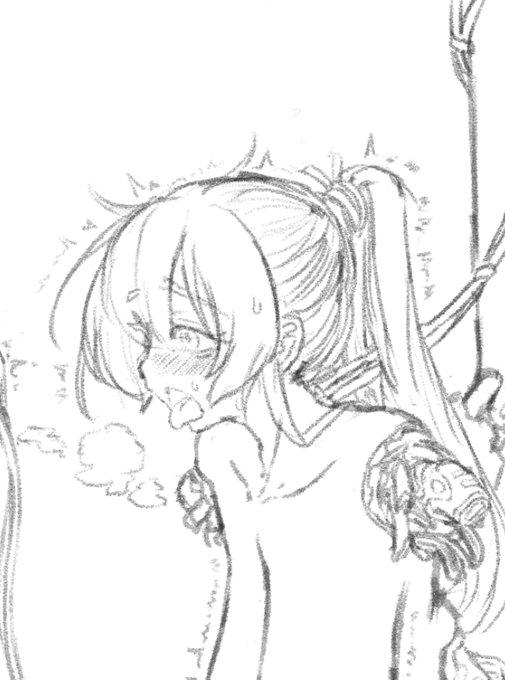 なんでかわかんないけどこのペン、アヘ顔すっごく描きやすい 