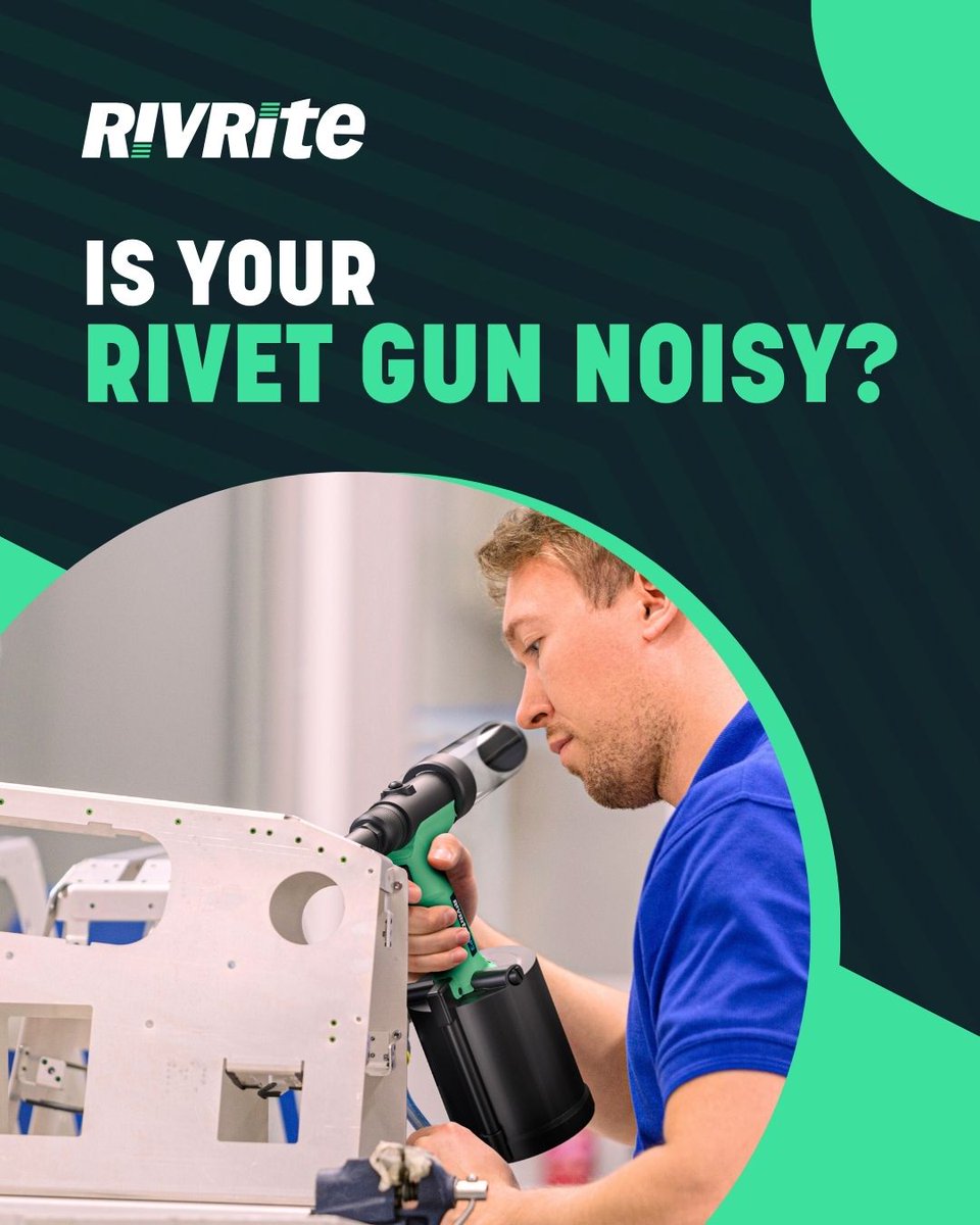 RivRite's tweet photo. Is your rivet gun noisy?

Excessive noise might be due to loose parts, lack of lubrication, or internal damage. If the noise continues, consider a professional repair or a new tool from RivRite.

View our tool range here: https://t.co/ney3eGTJvG #RivetTool #Tool #Productivity https://t.co/KYHMY5CJHU