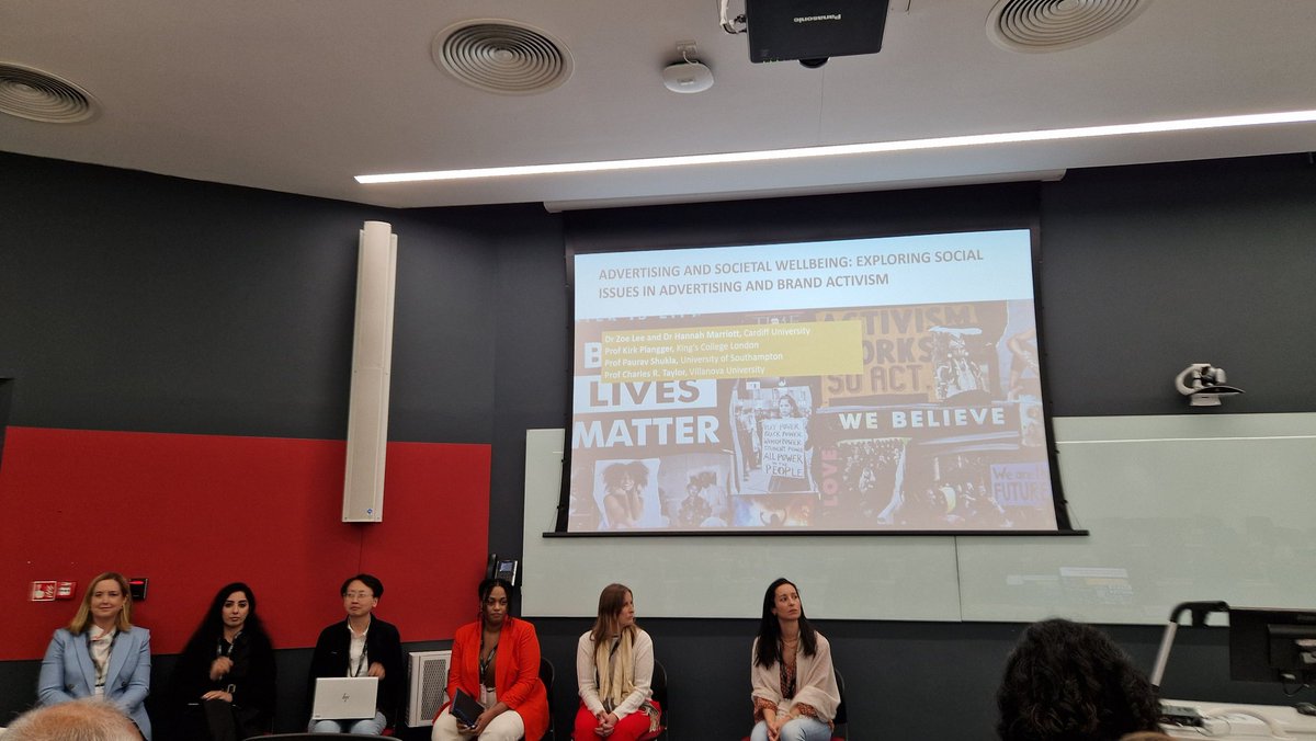 Dr Samantha Ford (Sammy) (@samanthaford473) on Twitter photo Attending my first session - a workshop on societal wellbeing in advertising and brand activism at <a href="/Acad_Marketing/">Academy of Marketing</a> Conference 2024. #acadmarketing2024 #academyofmarketing Attending my first session - a workshop on societal wellbeing in advertising and brand activism at <a href="/Acad_Marketing/">Academy of Marketing</a> Conference 2024. #acadmarketing2024 #academyofmarketing
