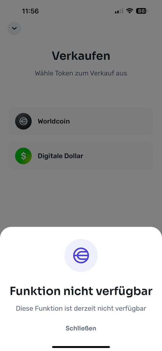 MartinLieder5's tweet photo. @worldappsupport Hello from germany. Wieso kann ich keine World Coin verkaufen ? https://t.co/pO3VD2PG8o