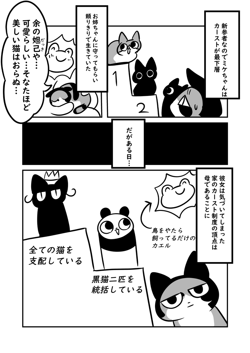 ガリガリの妊娠した猫を迎えた話 2/2