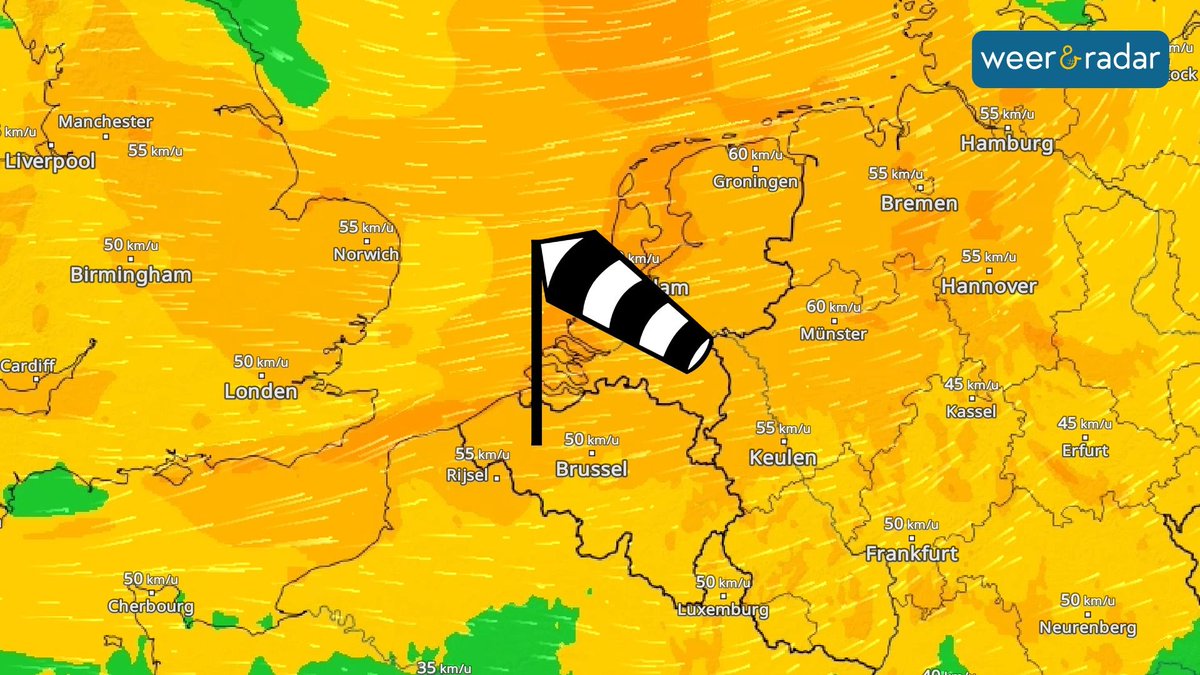 weerenradar_nl's tweet image. 🤨 Meerdere onstuimige dagen op komst met stevige windstoten tot wel 70 km/h aan zee. 
⬇️ Lees het volledige artikel:⬇️ 
app.weerenradar.nl/U13Q/lmpdmb9m 

#weerenradar #wind #onstuimig #zomer #herfstweer