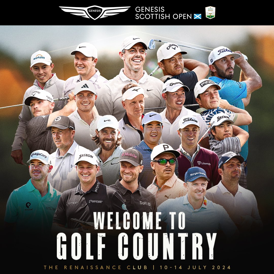 🌟 The stars are ready to descend on Golf Country 🏴󠁧󠁢󠁳󠁣󠁴󠁿⛳️

See the full field here ⬇️
europeantour.com/dpworld-tour/g…

#GenesisScottishOpen #RolexSeries #FedExCup