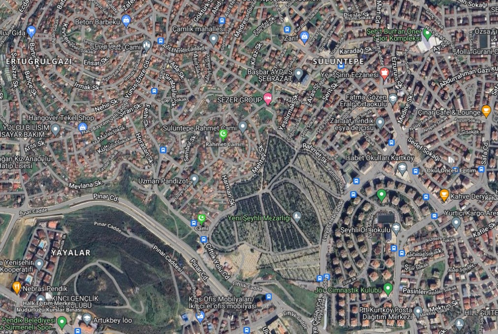 İstanbul, Pendik, Şeyhli, Sülüntepe'de kentsel dönüşüm yeri... 
H = 30,50 m 
Taks = 0,40 
Kaks = 2,25 
Kısmen deniz manzaralı 
Şeyhli Metro istasyonuna yürüme mesafesinde 
Daha fazla bilgi veya yayınlanmamış diğer portföylerimiz için iletişime geçebilirsiniz...