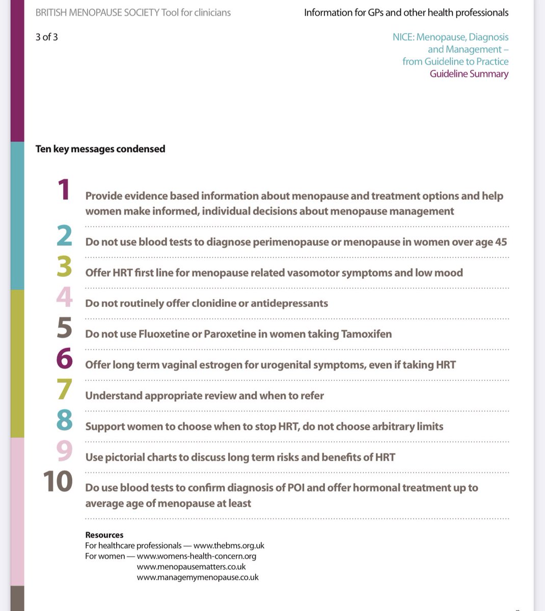 Just leaving this here. ⬇️
10 key points for managing #Menopause from the British Menopause Society 

#TeamGP 

thebms.org.uk/wp-content/upl…