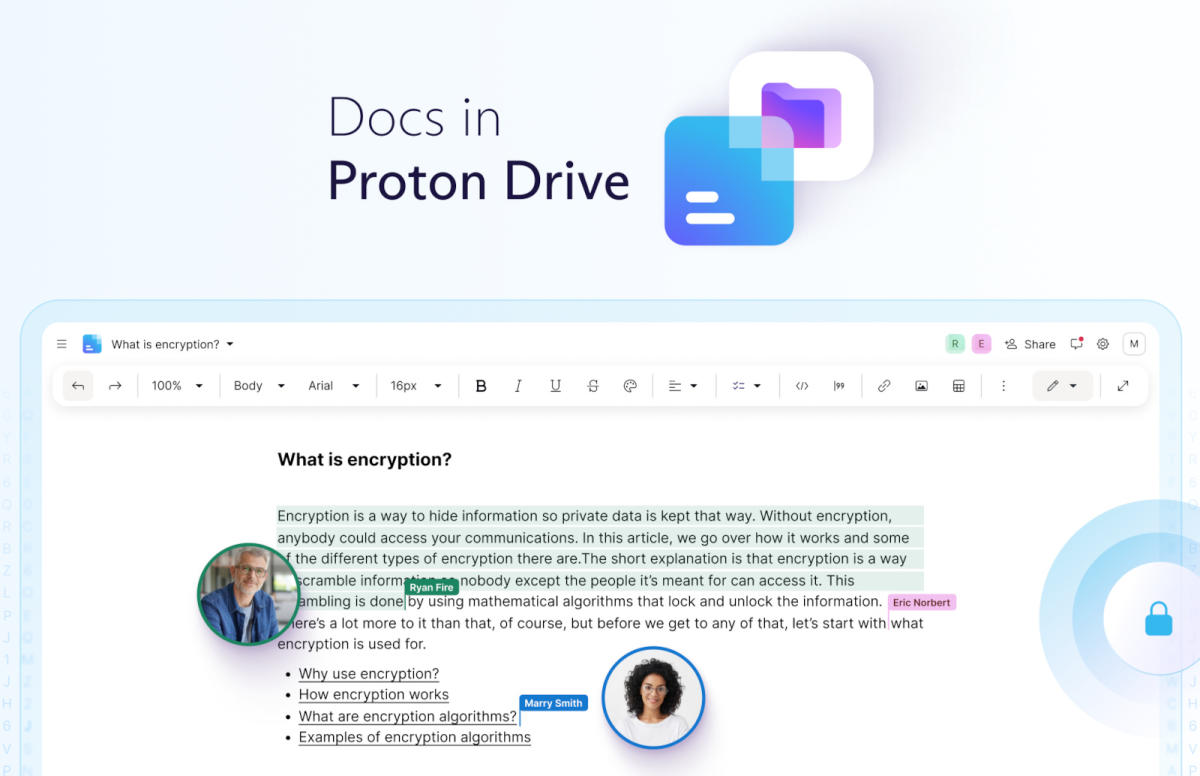 DMTECH_'s tweet image. Proton launches its own version of Google Docs engadget.com/proton-launche…