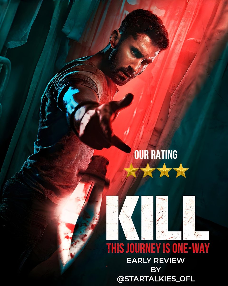 #Kill : The Most Violent Indian film for a while 🔥

#KILLMovie is a must-see action film if you're searching for something exciting to watch. Undoubtedly, Nikhil Nagesh Bhat did an excellent job directing, but this movie certainly wouldn't have been as successful without