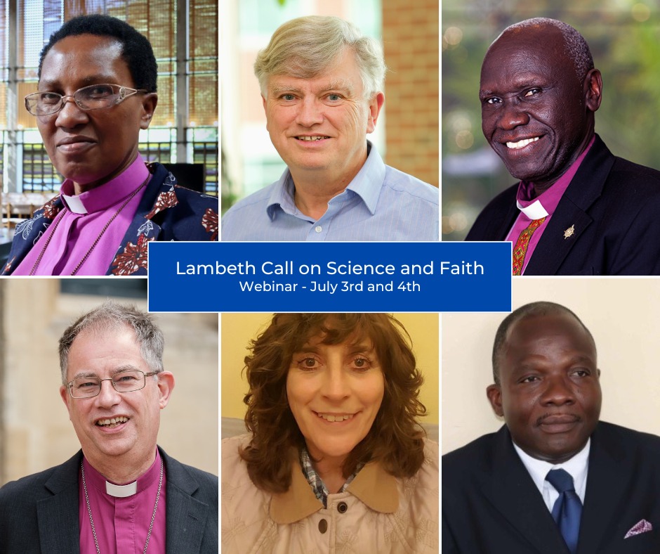 🚨 Don't miss the upcoming 'Science and Faith' webinar today, July 3rd, at 6 pm BST.

This webinar will explore how faith and science communities can be in dialogue and work together in response to issues impacting people and the planet, including climate crisis, health needs and