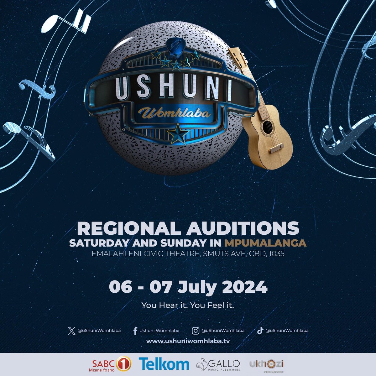 Ukhozi FM Official 📻 (@ukhozi_fm) on Twitter photo Ushuni Womhlaba 🎤🔥
📍Mpumalanga, Emalahleni Civic Theatre
🗓 6-7 July 2024
#UkhoziFM #UkhoziFMxUshuniWomhlaba #30YearsOfDemocracy #UkhoziFM64 <a href="/ushuniwomhlaba/">Ushuni Womhlaba</a> Ushuni Womhlaba 🎤🔥
📍Mpumalanga, Emalahleni Civic Theatre
🗓 6-7 July 2024
#UkhoziFM #UkhoziFMxUshuniWomhlaba #30YearsOfDemocracy #UkhoziFM64 <a href="/ushuniwomhlaba/">Ushuni Womhlaba</a>