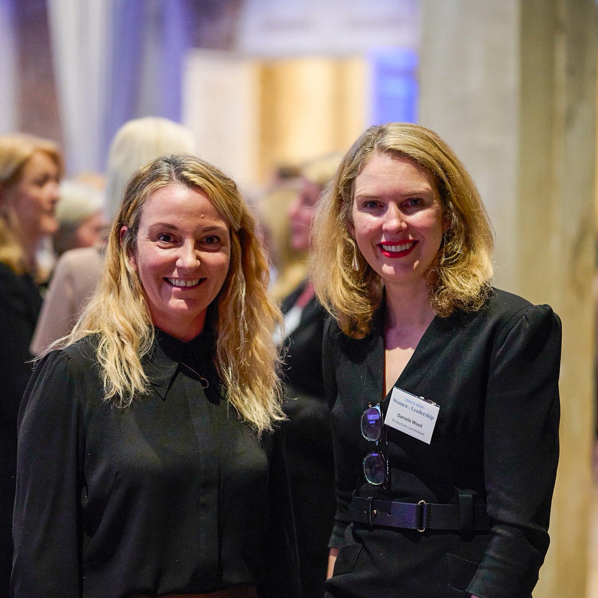 The Australian Financial Review recognised ten women at the Women in Leadership Awards. Queenwood Director of Research &amp; Practice, Rebecca Birch presented the prize for the government, education and not-for-profit category to Danielle Wood. Photo credit: Michael Quelch