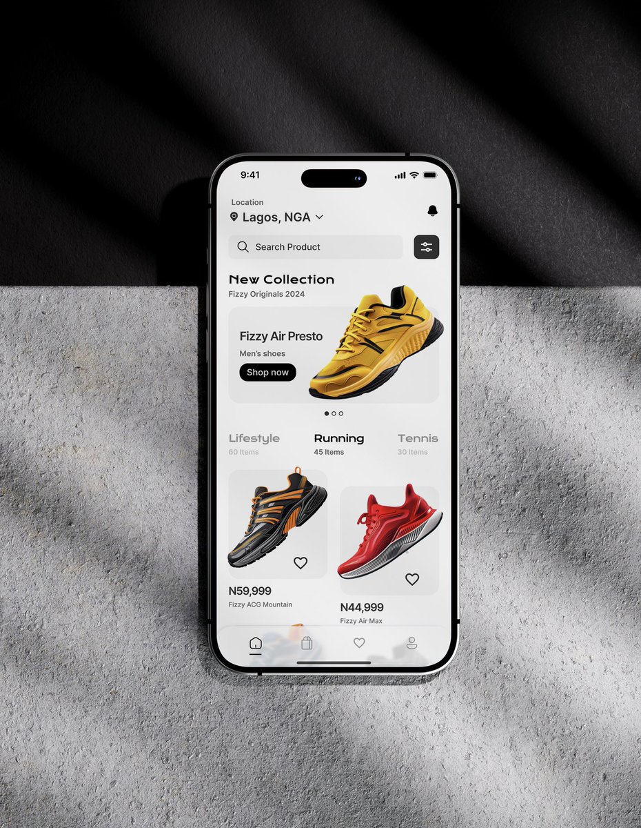 KingFizzy_'s tweet photo. 🛍️ Thrilled to reveal my latest UI design, a shopping mobile app! I focused on creating a sleek, intuitive interface that makes browsing and purchasing effortless, Check out the new design now!🙏🏽
#UIDesign #ShoppingApp #MobileApp #Challenge #Figma #UserExperience #AdobePS #Mockup https://t.co/jH5R9StQYR