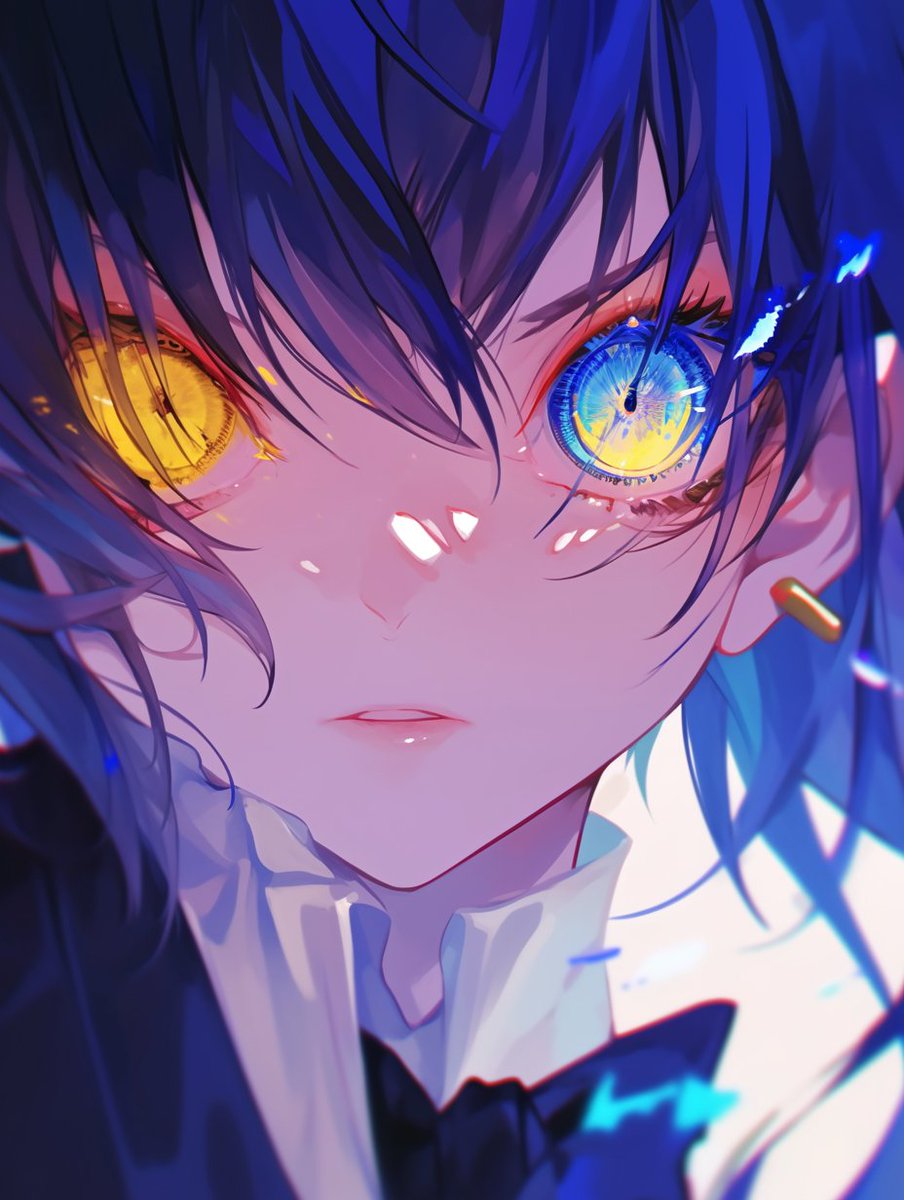 pic_ai62346's tweet photo. 金銀妖瞳（オッドアイ）
#AIイラスト #AIart #AIイラスト術師さんと繋がりたい https://t.co/8c8B3msqyC