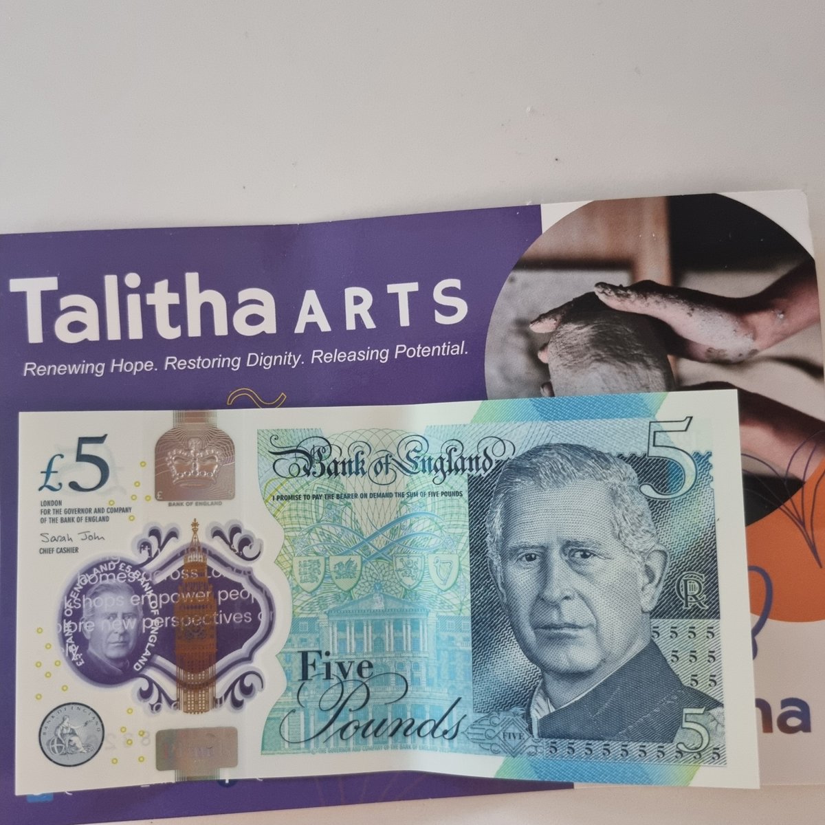 Talitha_Art's tweet image. Have you got your hands on a #FirstFiver yet? Donate yours here to help us provide therapeutic arts workshops that help survivors of trauma. bit.ly/3VQG85q