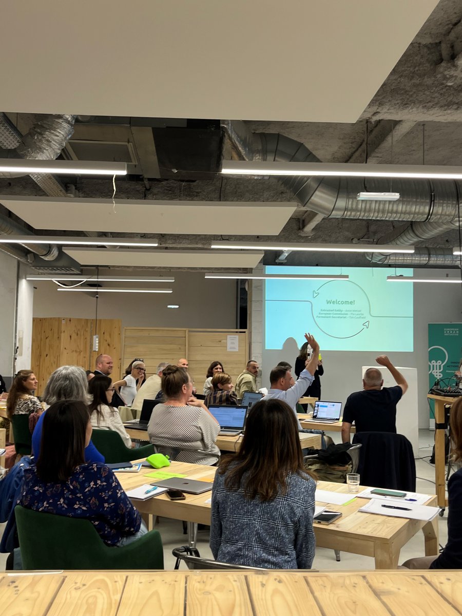 EUI_Initiative's tweet photo. 🔛Today and tomorrow we are welcoming the teams of the selected Call 2 #InnovativeProjects in Lille, France !
Congrats to all the selected projects!
Missed this opportunity ❔ Apply to our Third Call open until 14 October ❕
🔗Read more: https://t.co/EuvM7XSySS
#EUI4yourcity https://t.co/i5X8IsGs7E