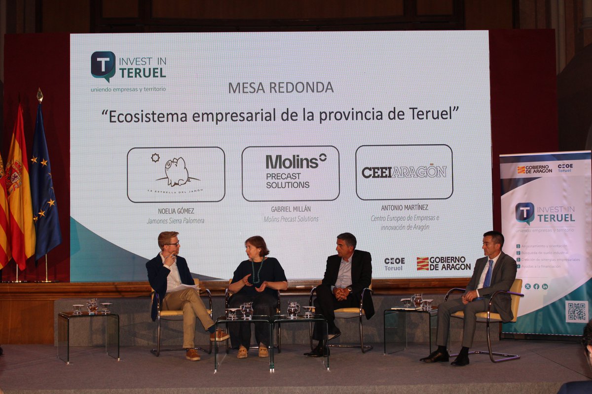 📢 Ayer asistimos al acto "Invest in Teruel. Uniendo empresas y territorio". 

👉 El evento dio a conocer entre el empresariado aragonés las oportunidades de inversión y las ventajas competitivas que ofrece la provincia turolense. 

#empresas #pymes #autónomos #inversión