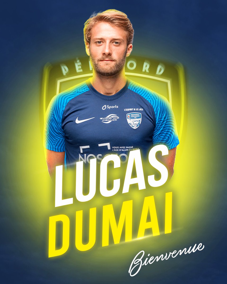 [📄 MERCATO #TFC] - BIENVENUE 🤝

Nous avons le plaisir de vous présenter notre nouveau milieu de terrain Lucas DUMAI au sein de l'effectif #N3 ! Le milieu de 26 ans arrive en provenance du BPFC.

Bienvenue Lucas !

🔵 Lucas DUMAI
🟡 Milieu